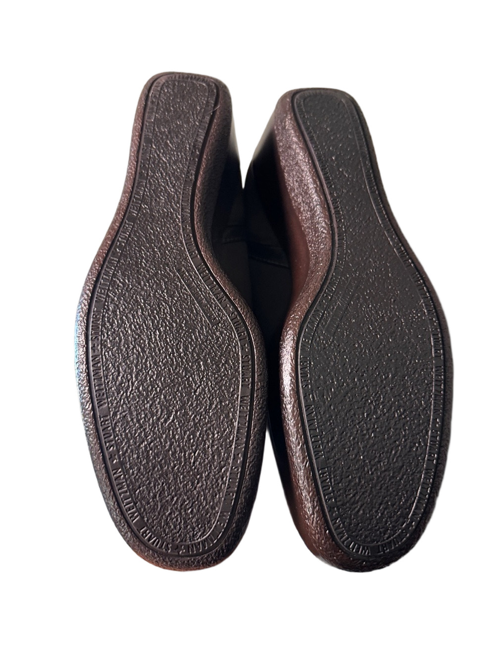 Stuart Weitzman Walker Chocolate Brown Wedge Slip-On Loafers Size 9.5 NWOT - Picture 5 of 5